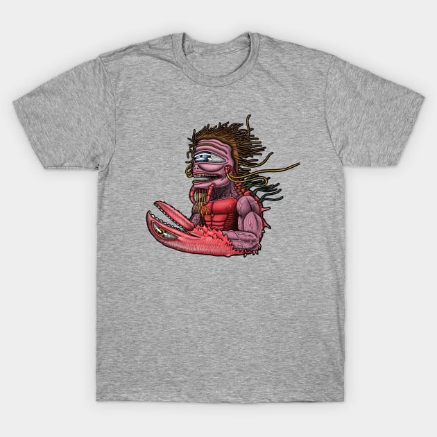 Lobster Monster T-Shirt by samualweinberg